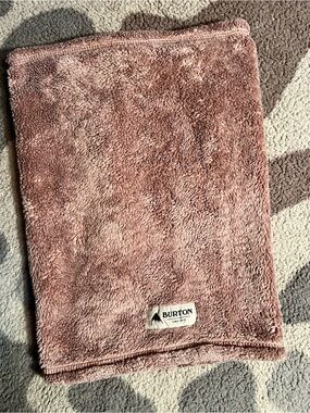 Burton Plush Neck Warmer in Dusty Rose Pink